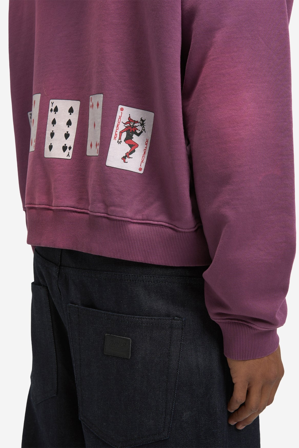 Surf Girl Zip Hoodie in Purple