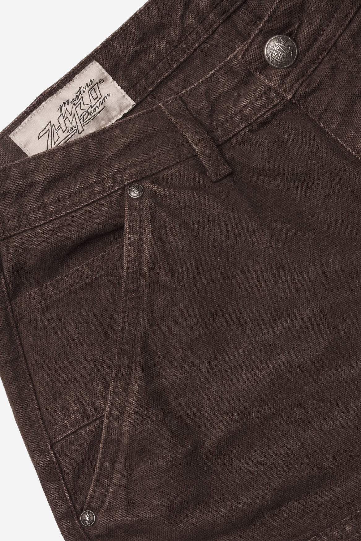 Workwear Pants in Dark Brown