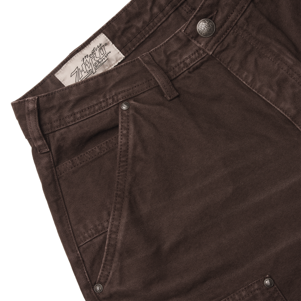 Workwear Pants in Dark Brown