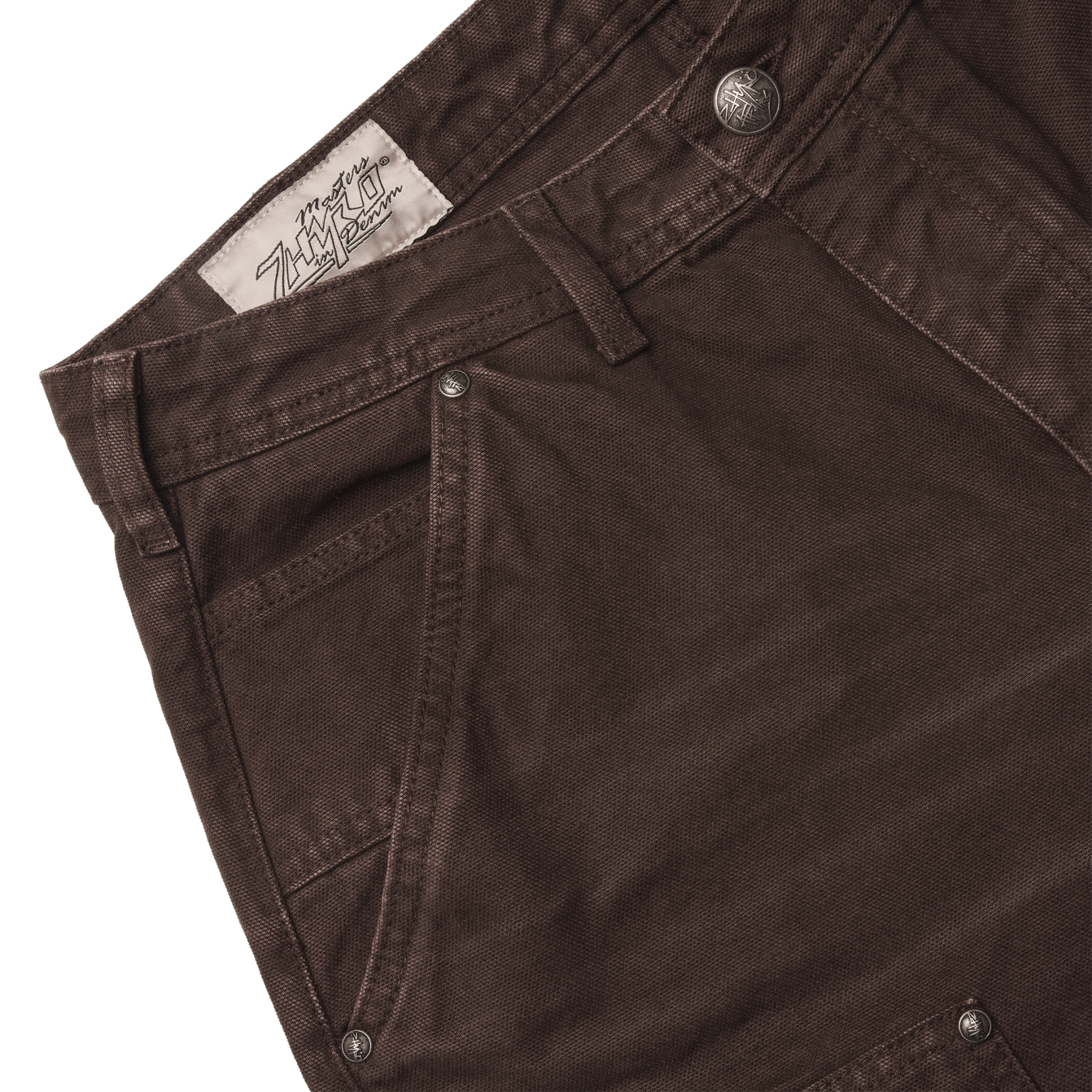 Workwear Pants in Dark Brown