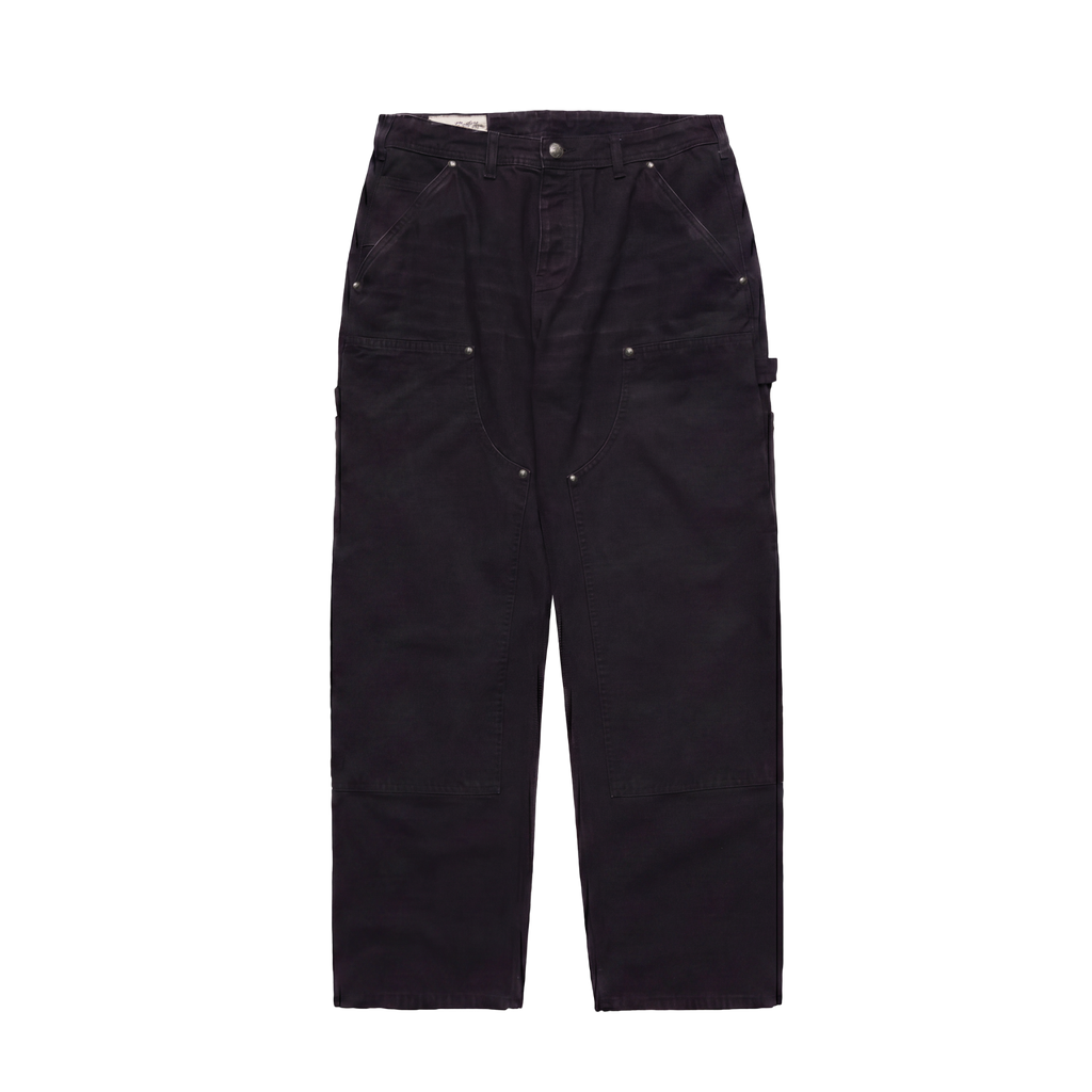 Double Knee Pants in Black