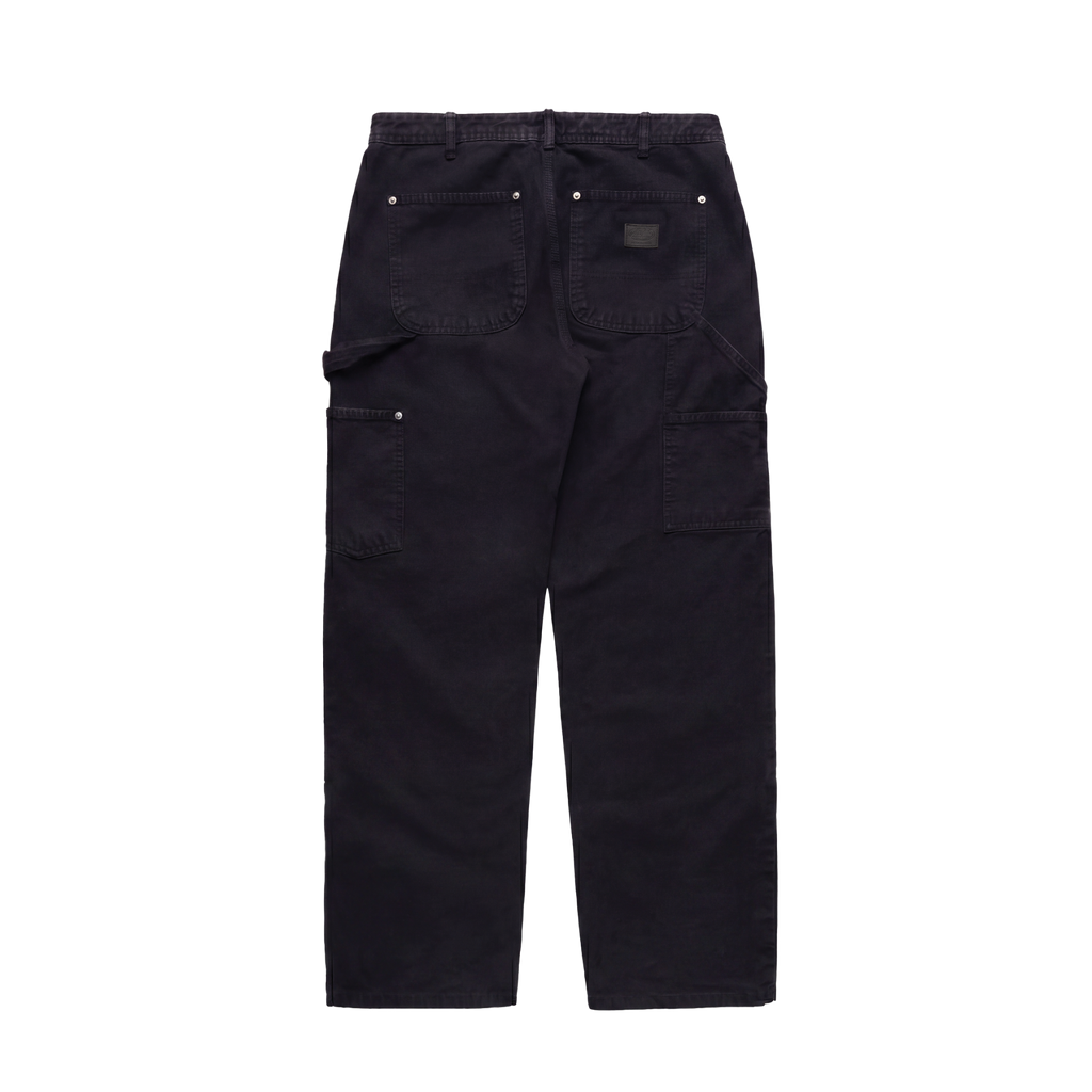 Double Knee Pants in Black