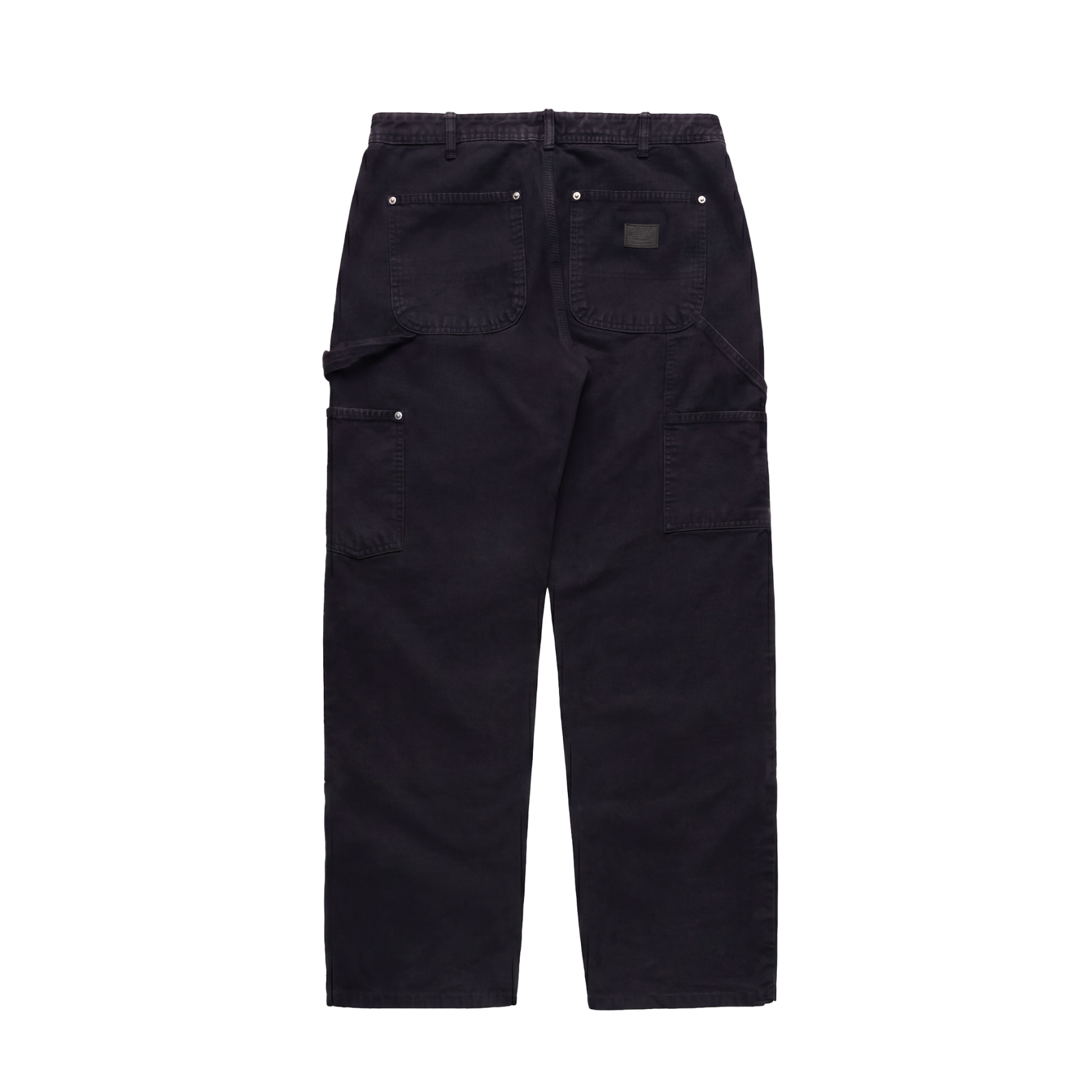 Double Knee Pants in Black