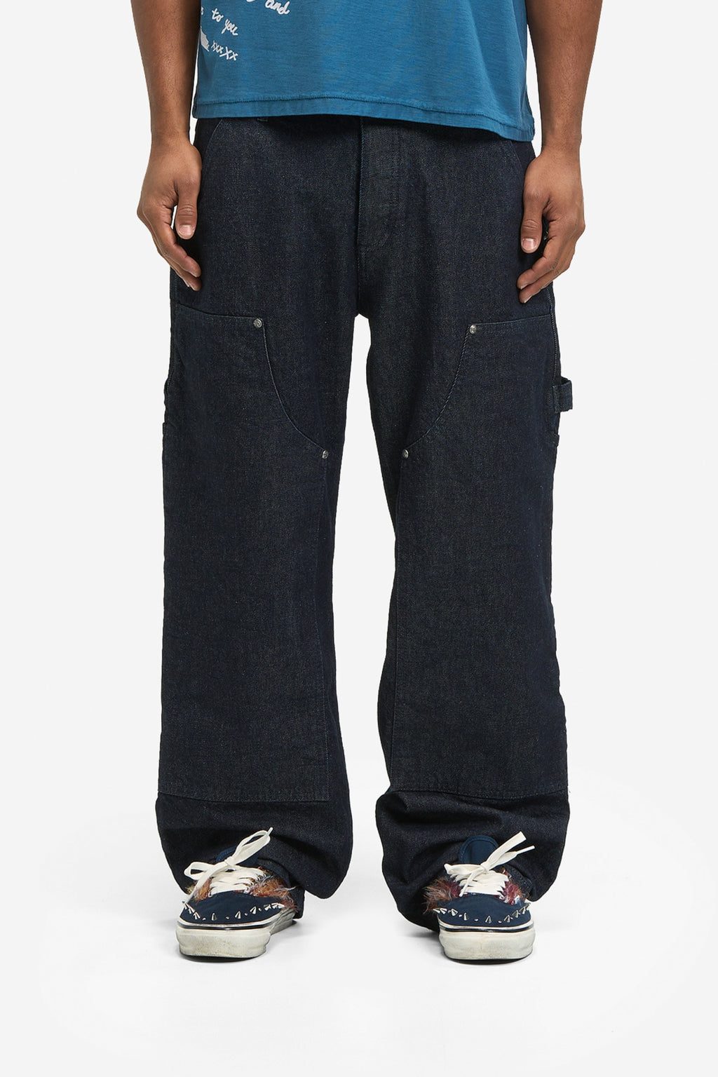 Workwear Pants in Raw Denim