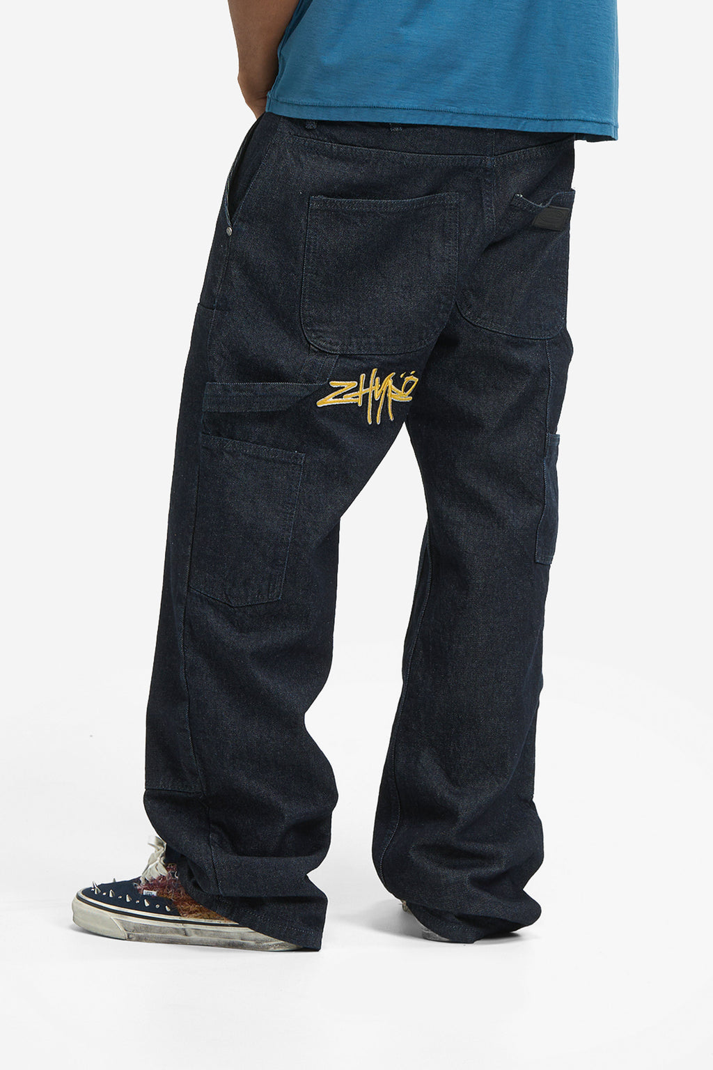 Workwear Pants in Raw Denim