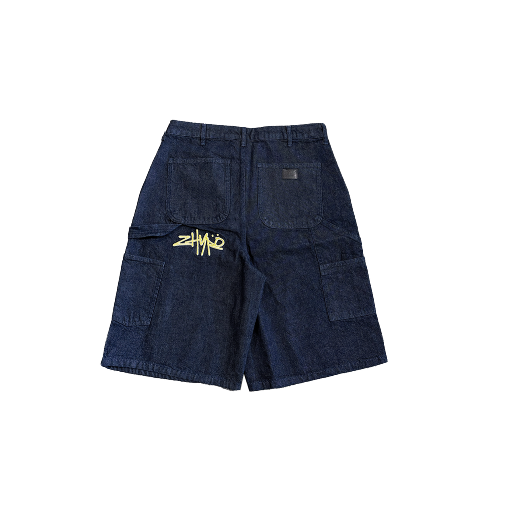 Workwear Shorts in Raw Denim