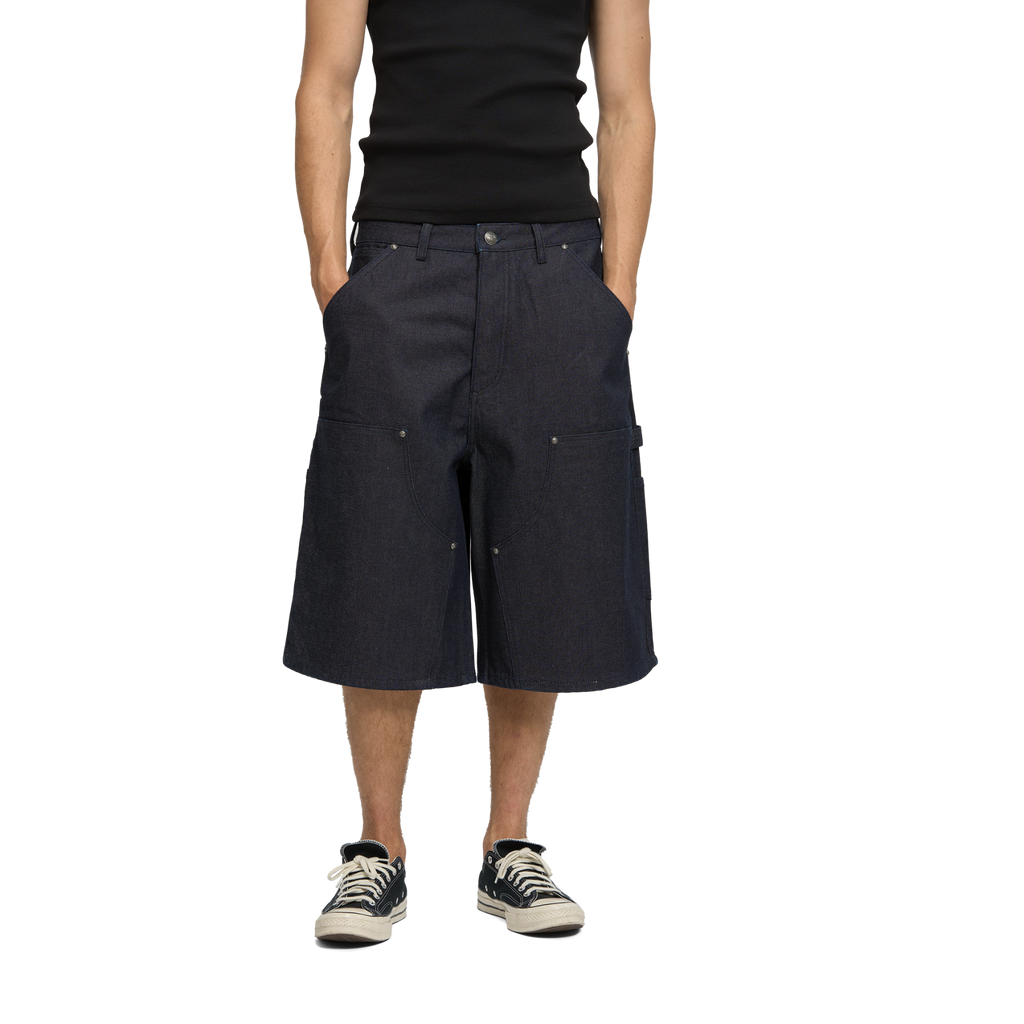 Workwear Shorts in Raw Denim