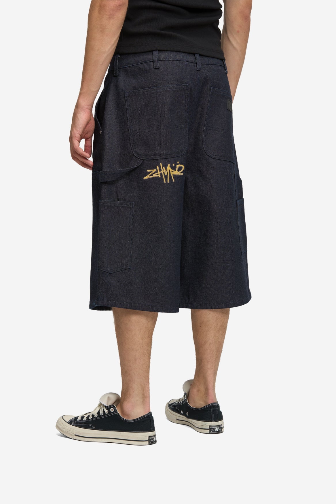 Workwear Shorts in Raw Denim