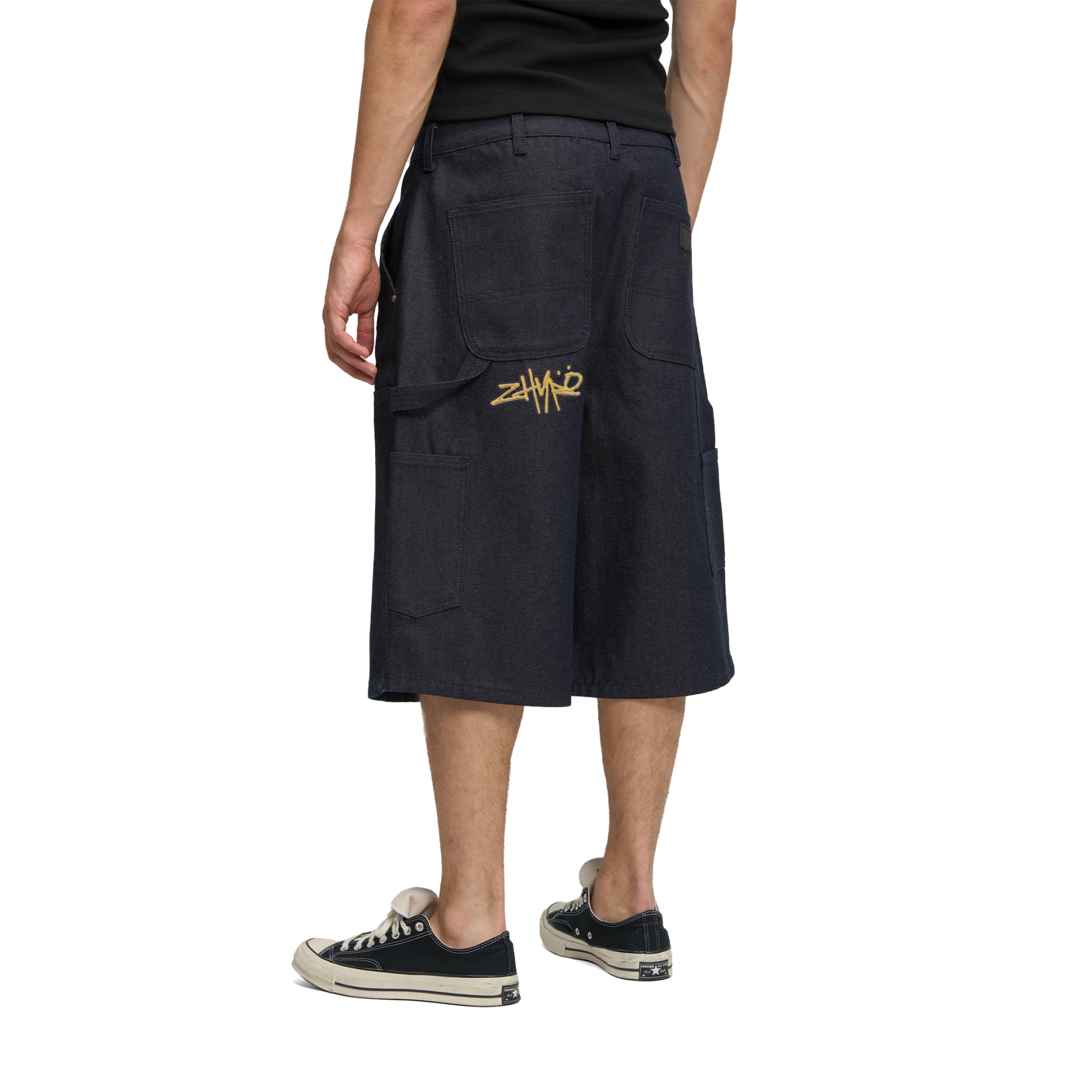 Workwear Shorts in Raw Denim