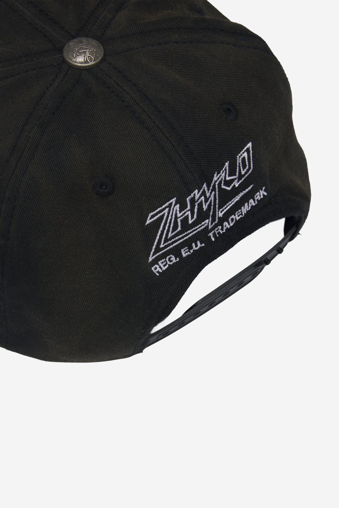ZHY Baseball Cap in Sunfaded Black