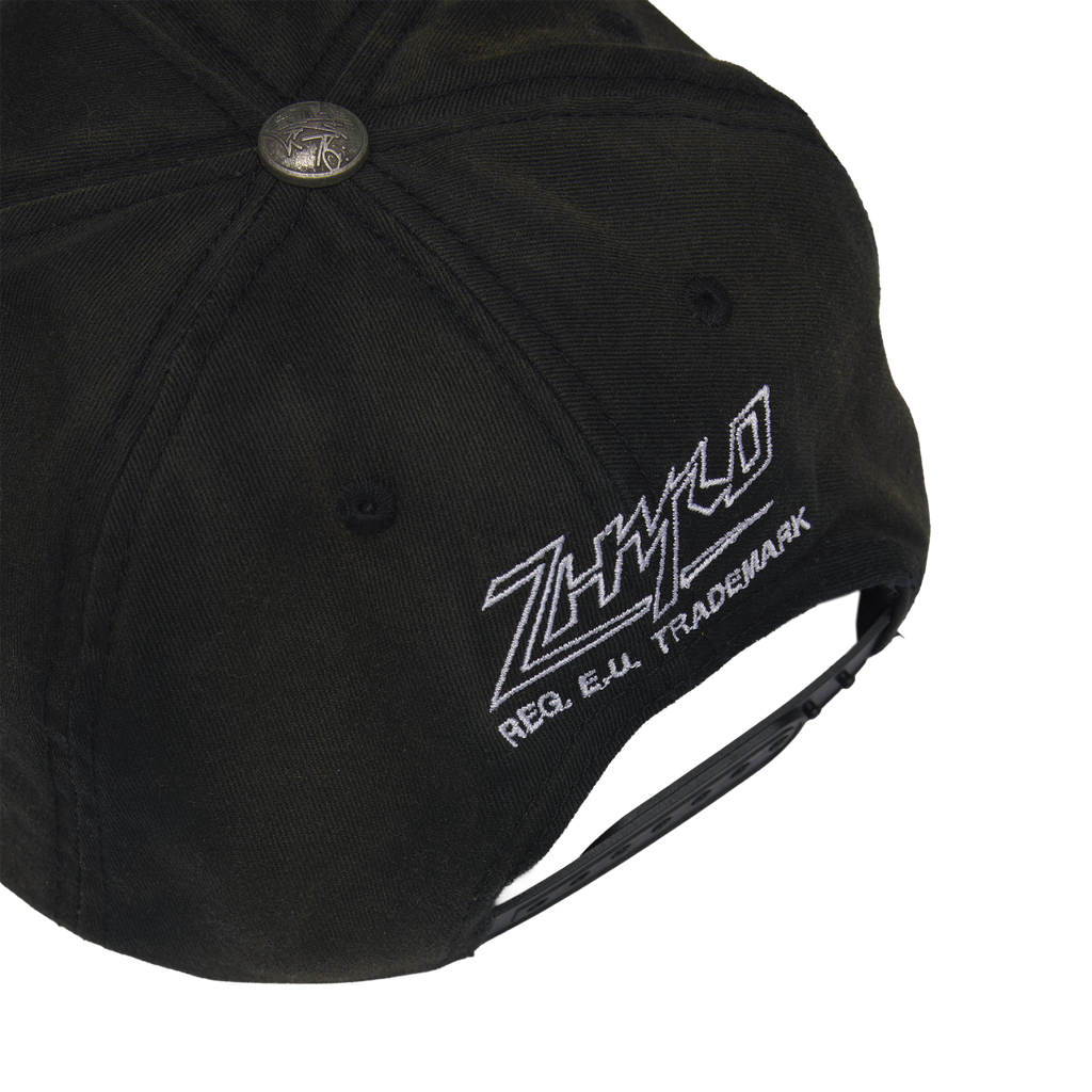 ZHY Baseball Cap in Sunfaded Black