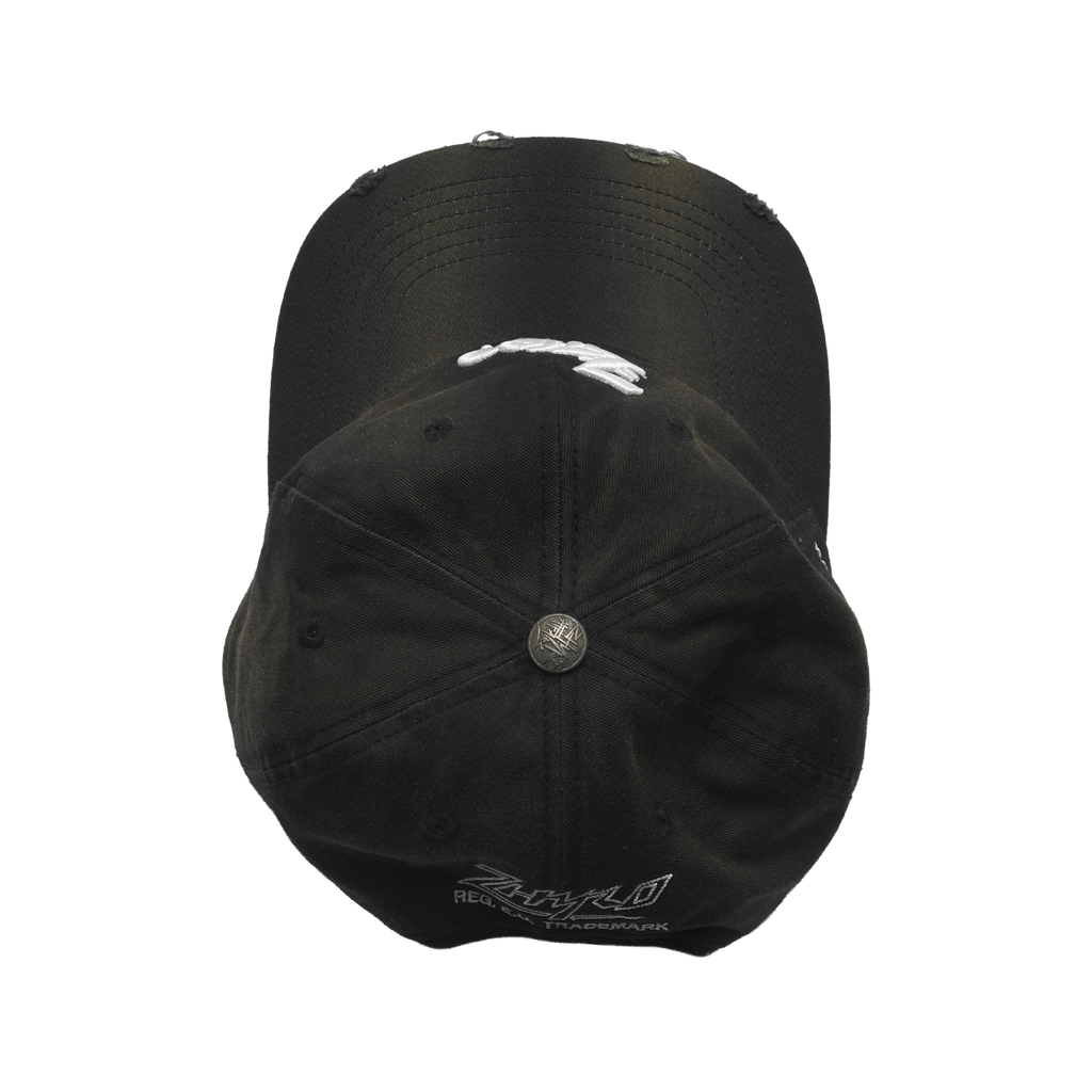 ZHY Baseball Cap in Sunfaded Black