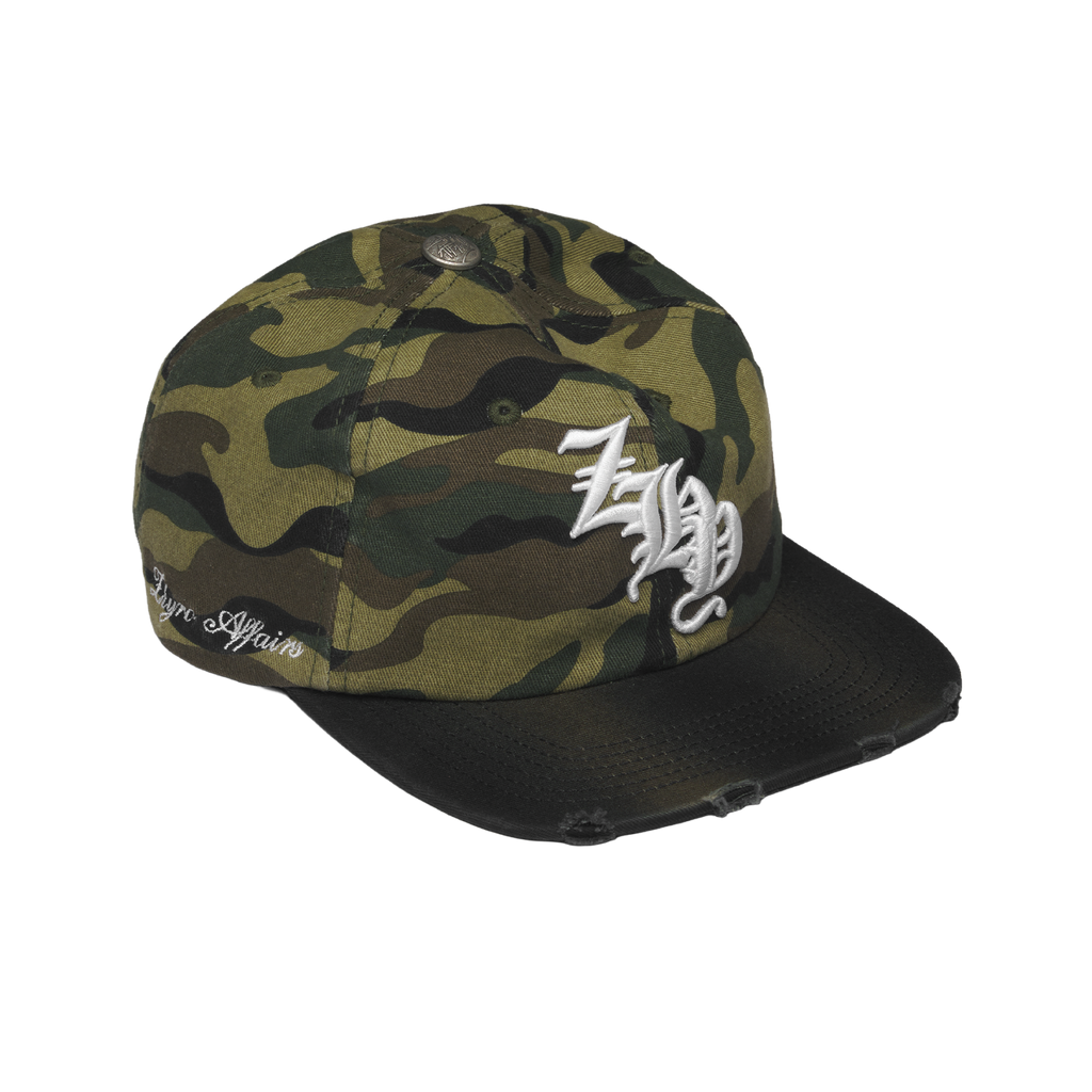 ZHY Baseball Cap in Sunfaded Camo