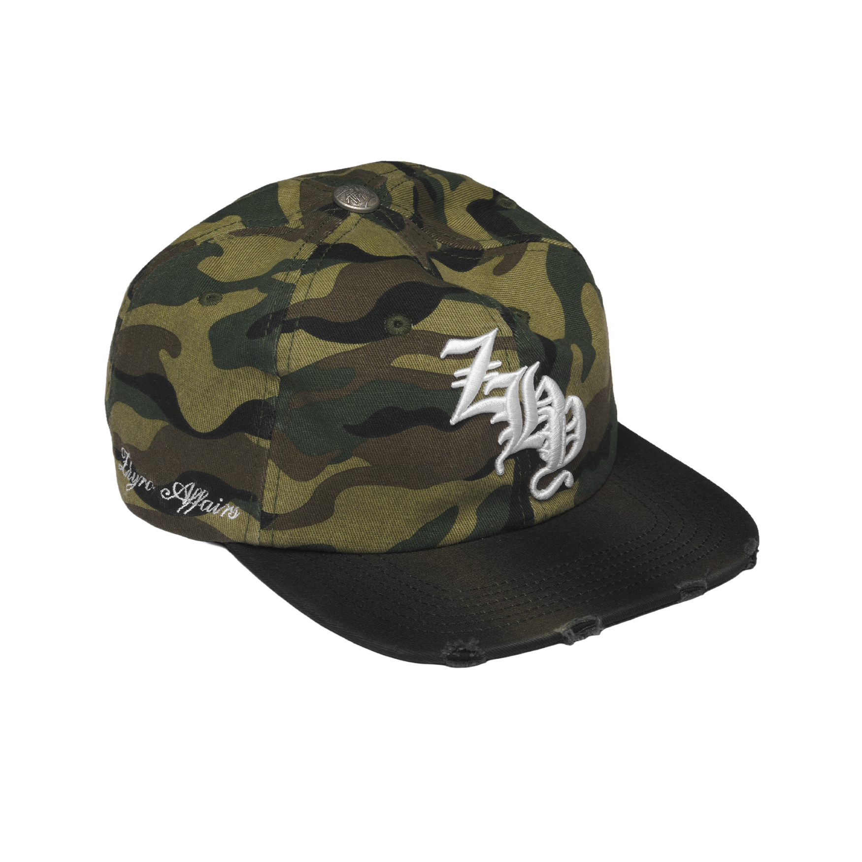 ZHY Baseball Cap in Sunfaded Camo