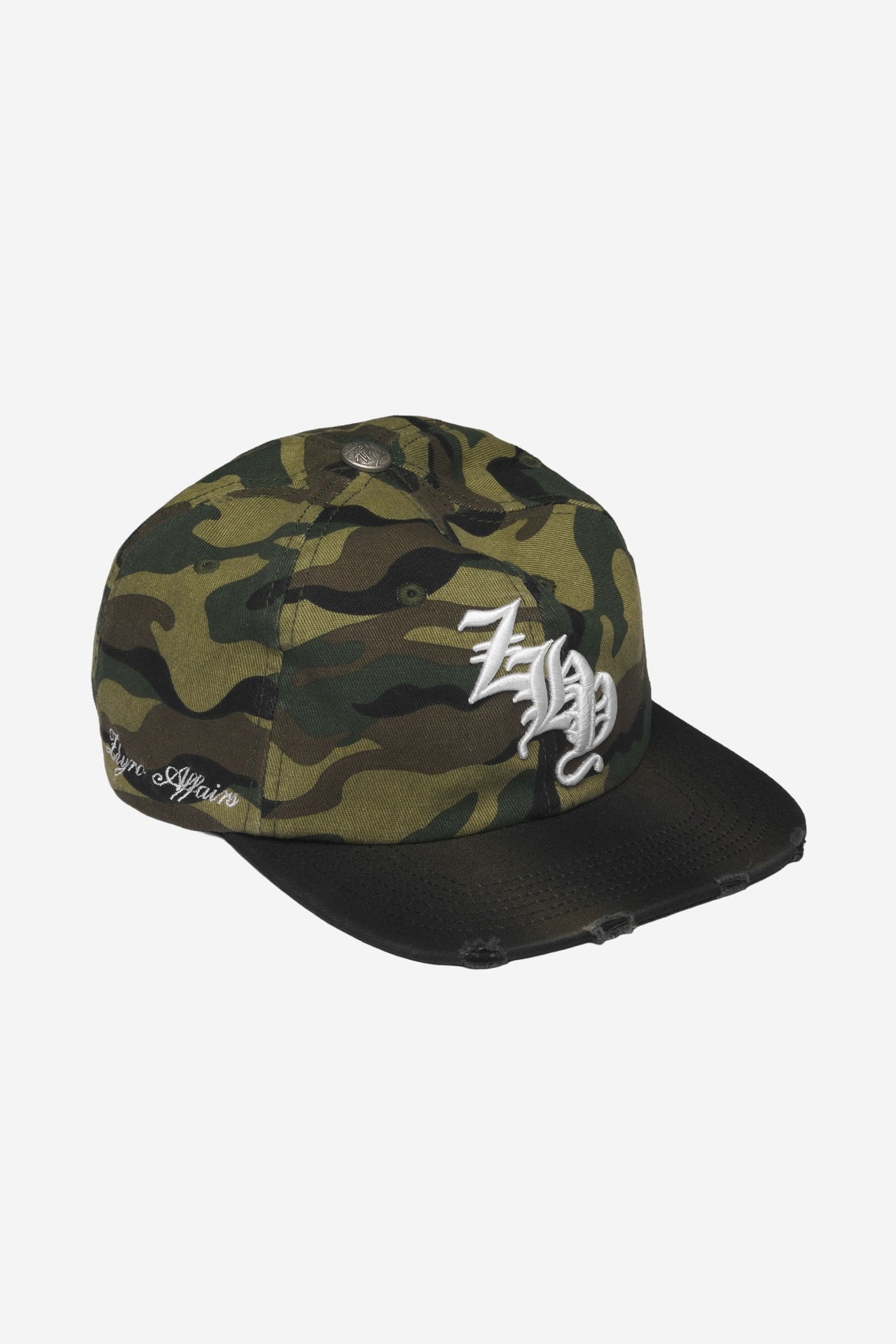ZHY Baseball Cap in Sunfaded Camo