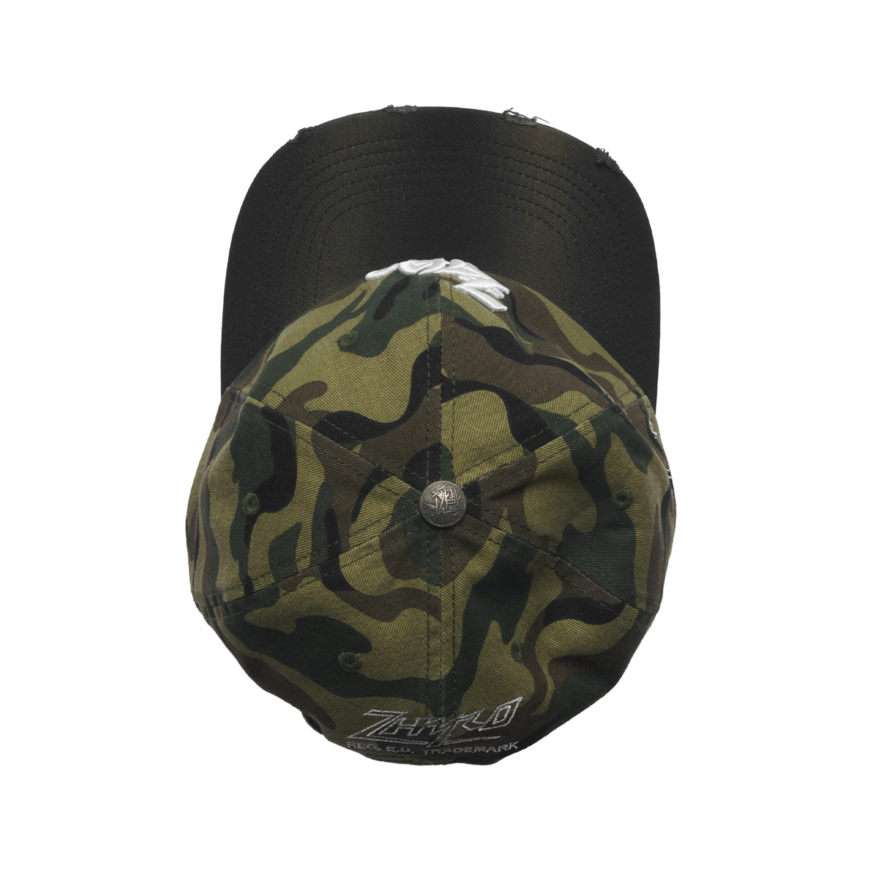 ZHY Baseball Cap in Sunfaded Camo