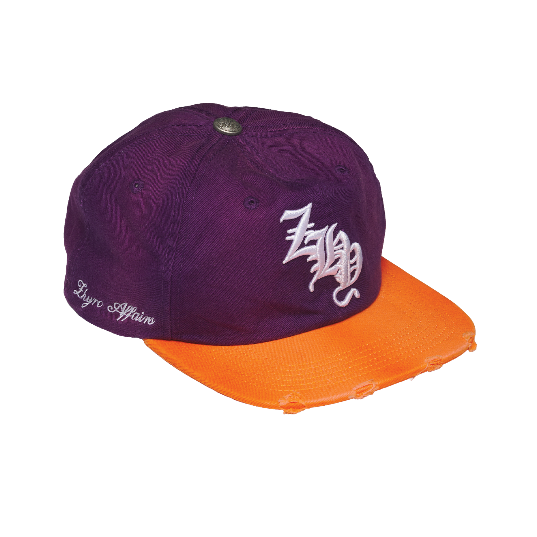 ZHY Baseball Cap in Sunfaded Purple