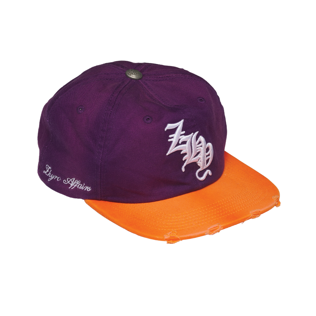 ZHY Baseball Cap in Sunfaded Purple