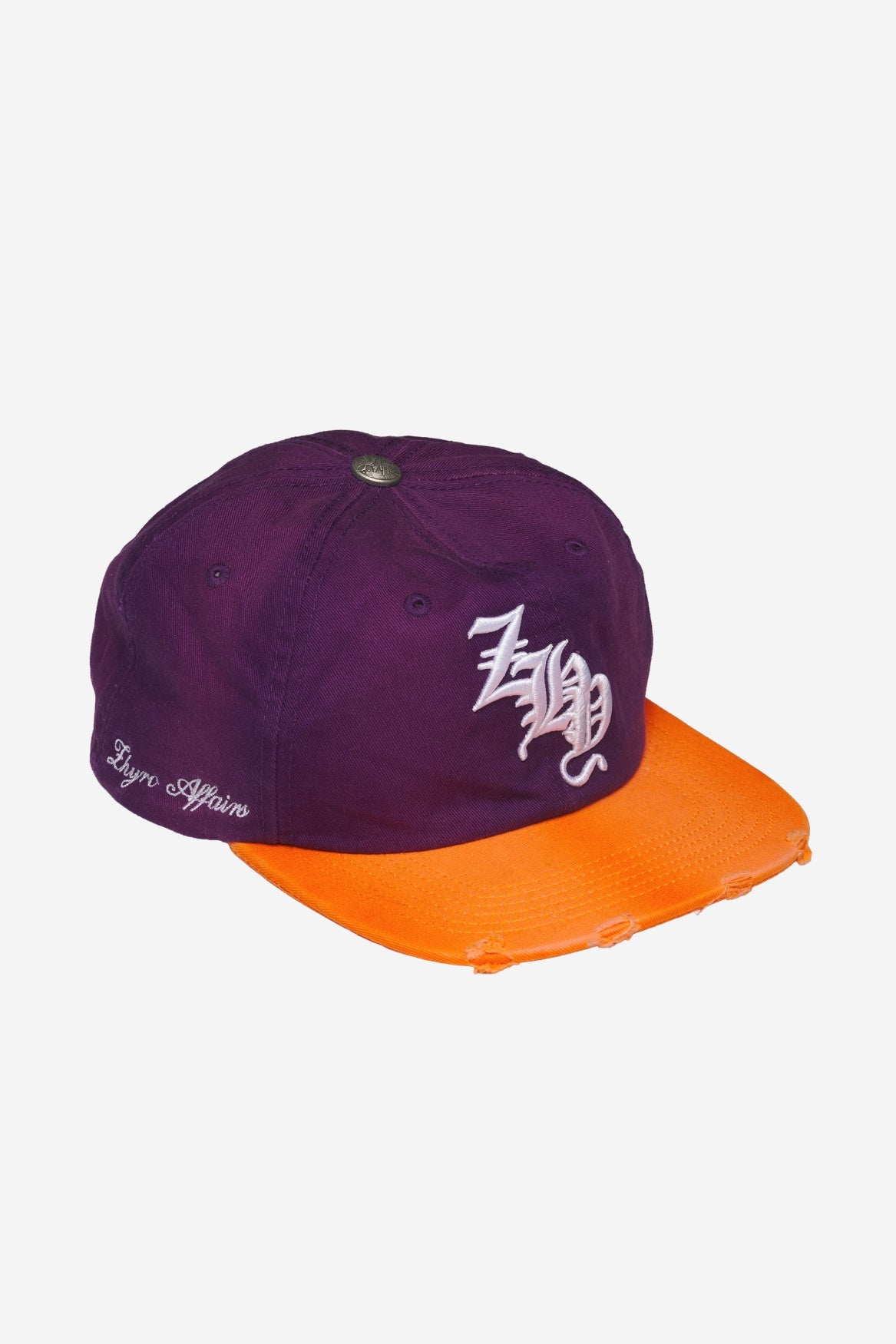 ZHY Baseball Cap in Sunfaded Purple